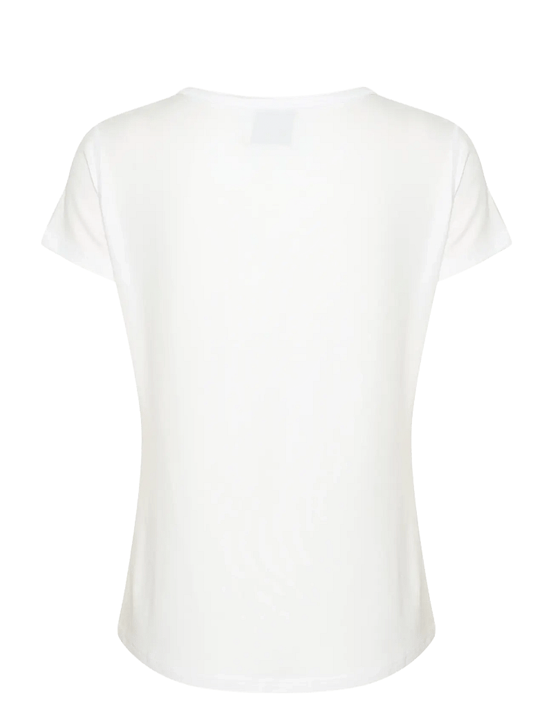 My Essential Wardrobe - 16 THE MODAL TEE - t-shirts - bright white - 2