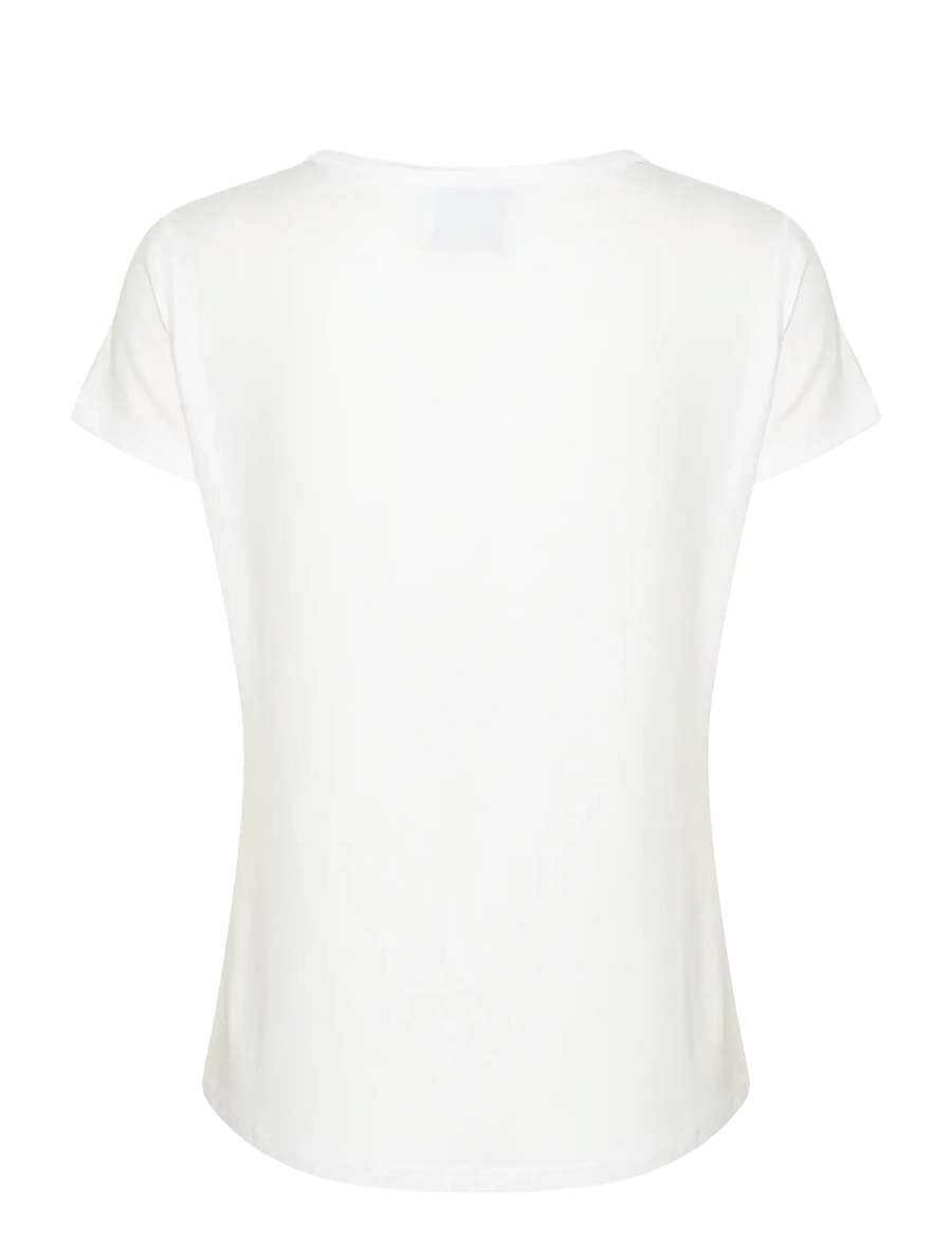 My Essential Wardrobe - 16 THE MODAL TEE - t-shirts - bright white - 2