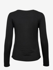 My Essential Wardrobe - 18 THE MODAL BLOUSE - t-shirts & topper - black - 1