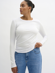 My Essential Wardrobe - 18 THE MODAL BLOUSE - t-shirt & tops - bright white - 2