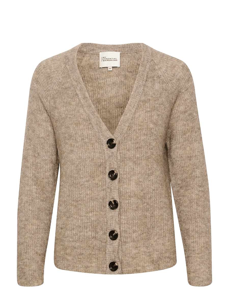 My Essential Wardrobe - 04 THE KNIT CARDIGAN - strickjacken - dune melange - 1