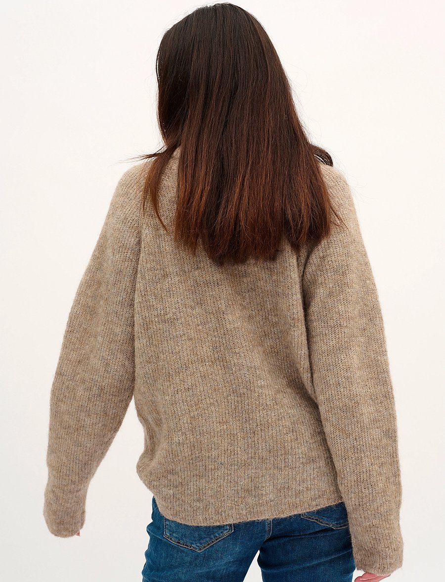 My Essential Wardrobe - 04 THE KNIT CARDIGAN - strickjacken - dune melange - 5
