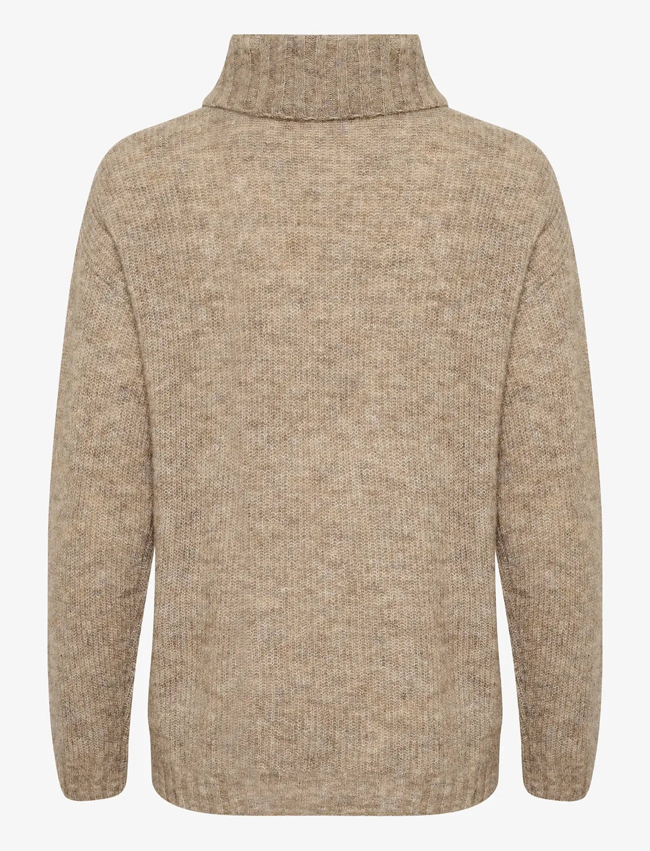 My Essential Wardrobe - 11 THE KNIT ROLLNECK - pooloneuleet - dune melange - 2