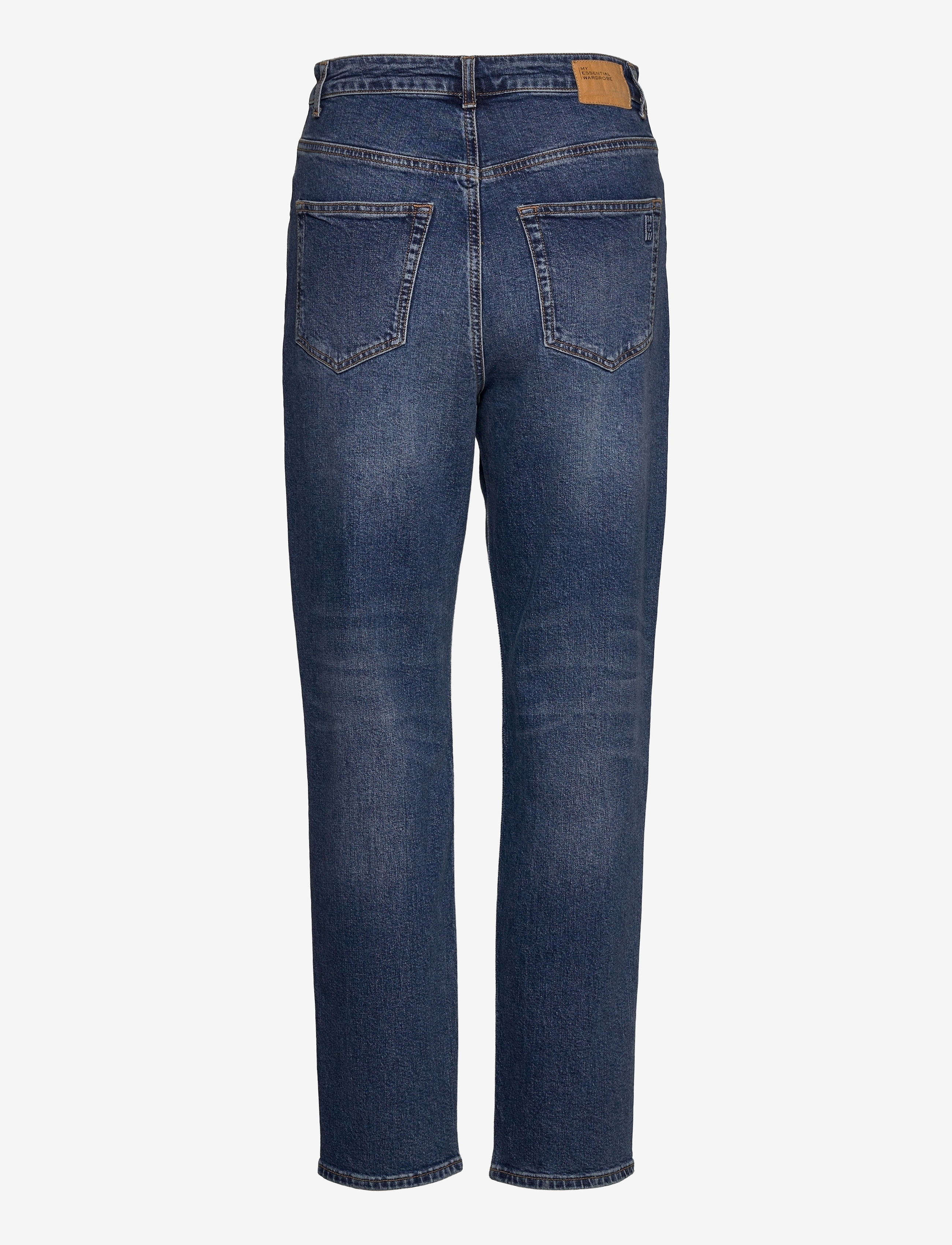 My Essential Wardrobe - 34 THE MOM 107 XHIGH STRAIGHT Y - proste dżinsy - medium blue retro wash - 2