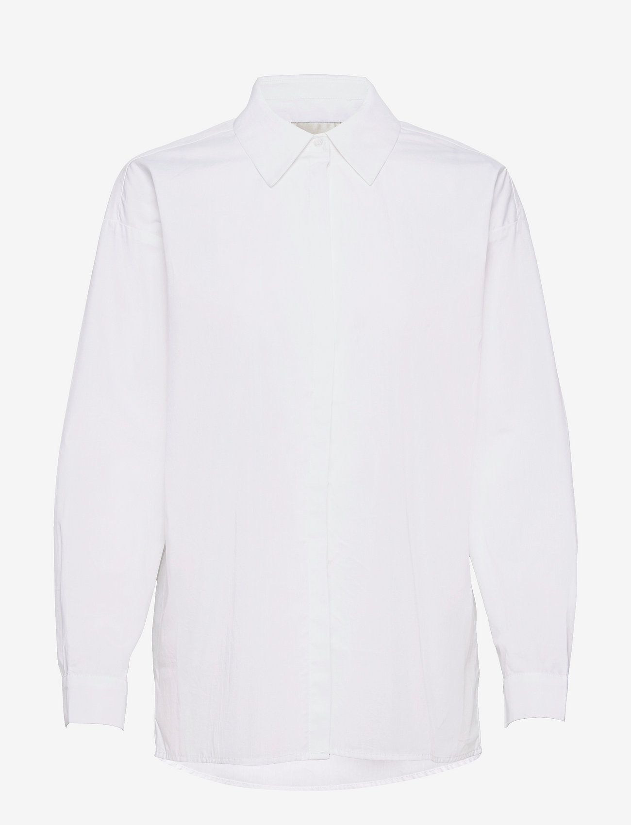 My Essential Wardrobe - 03 THE SHIRT - langermede skjorter - bright white - 0