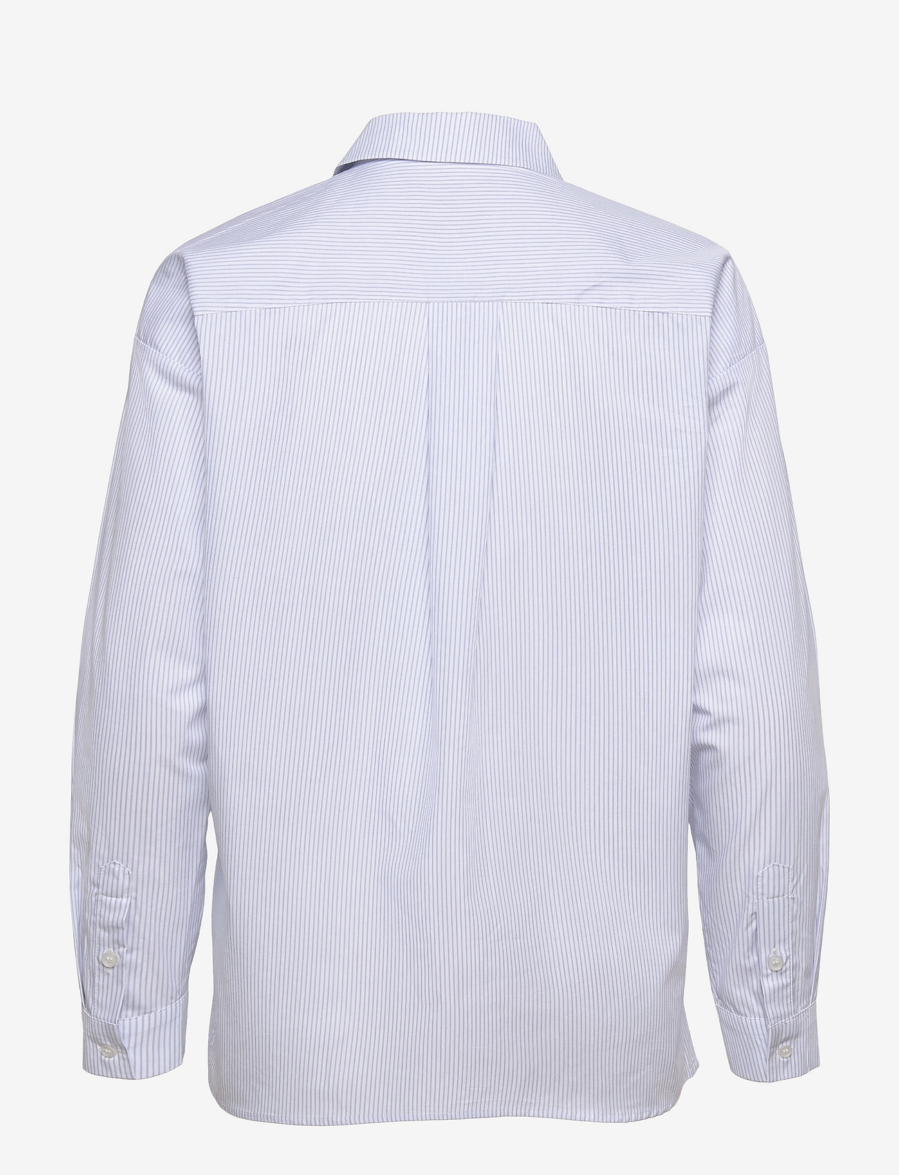 My Essential Wardrobe - 03 THE SHIRT - langermede skjorter - light blue striped - 1