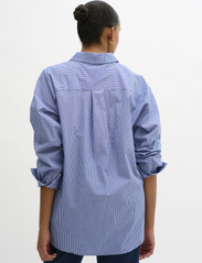 My Essential Wardrobe - 03 THE SHIRT - pitkähihaiset paidat - medium blue striped - 4