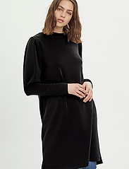My Essential Wardrobe - MWElle Puff Dress - kurze kleider - black - 2