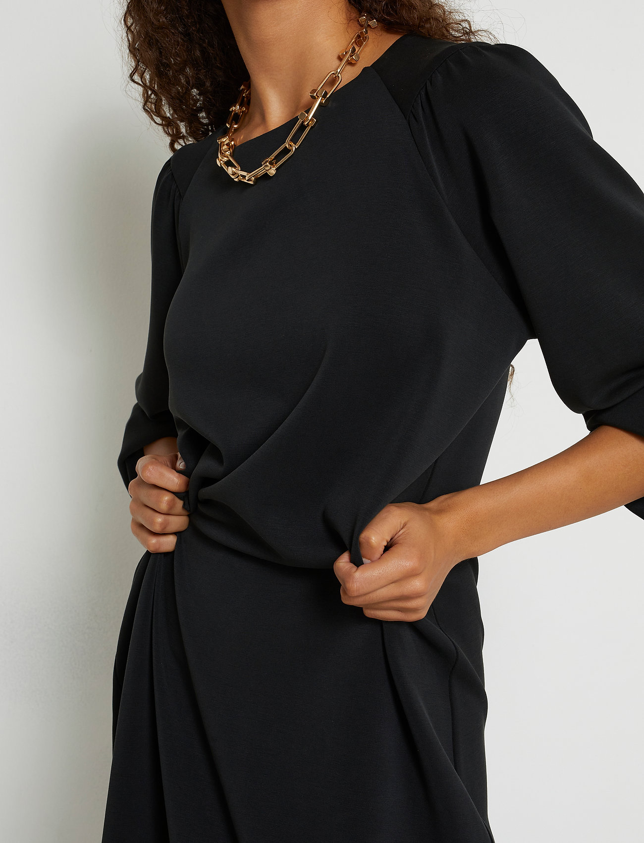 My Essential Wardrobe - MWElle Dress - t-shirtkjoler - black - 5