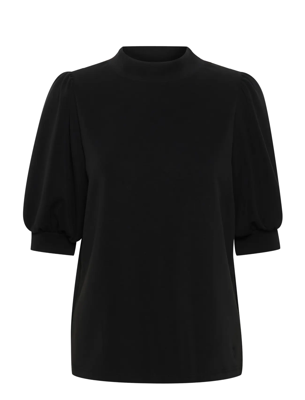 My Essential Wardrobe 21 THE PUFF BLOUSE - Bluser - BLACK / black