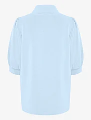 My Essential Wardrobe - 21 THE PUFF BLOUSE - short-sleeved blouses - cashmere blue - 1