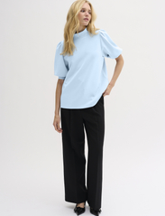 My Essential Wardrobe - 21 THE PUFF BLOUSE - blouses korte mouwen - cashmere blue - 3