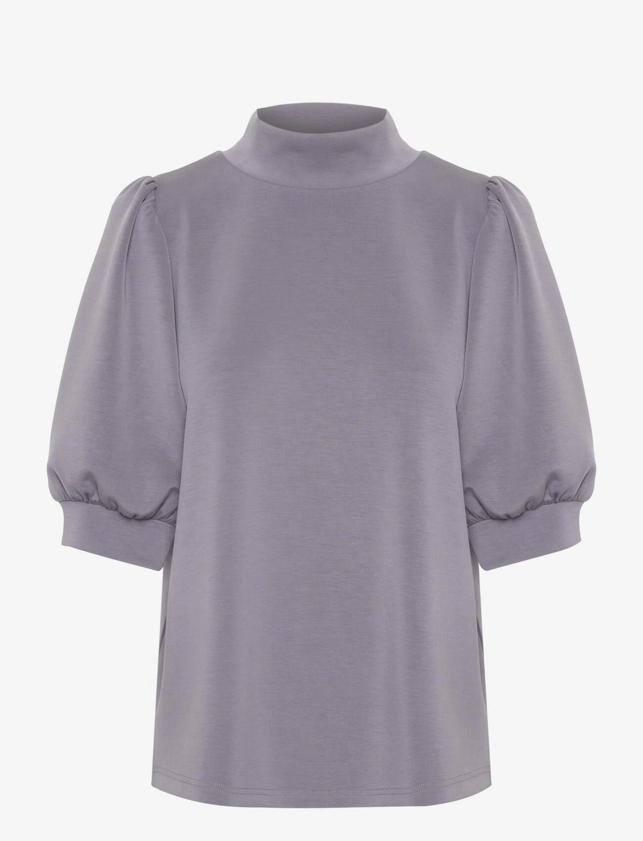 My Essential Wardrobe 21 THE PUFF BLOUSE - Kleidung - GRAYSTONE / grey