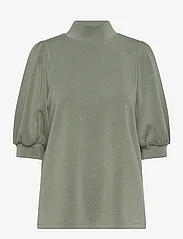My Essential Wardrobe - 21 THE PUFF BLOUSE - short-sleeved blouses - laurel wreath - 0