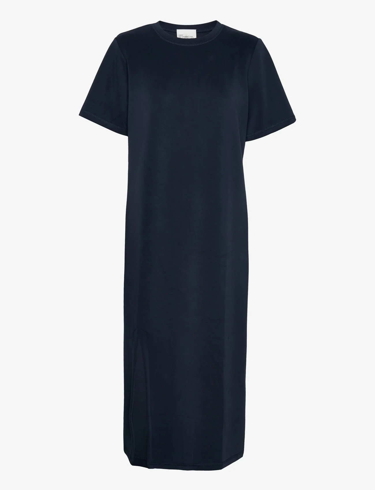 My Essential Wardrobe - MWElle Long Dress - t-shirt-kleider - dark sapphire blue - 0