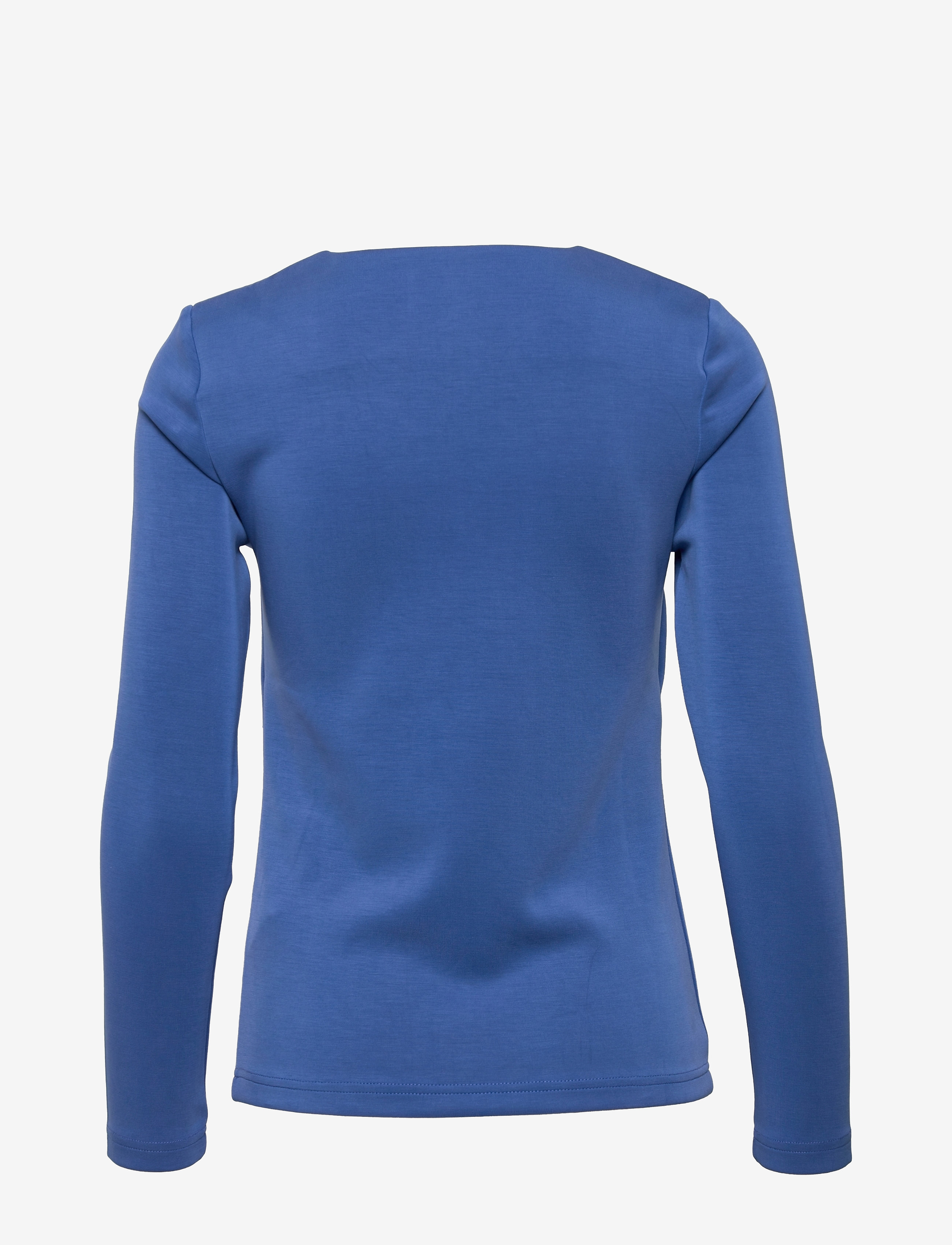 My Essential Wardrobe - MWElle Square Neck Blouse - olympian blue - 1
