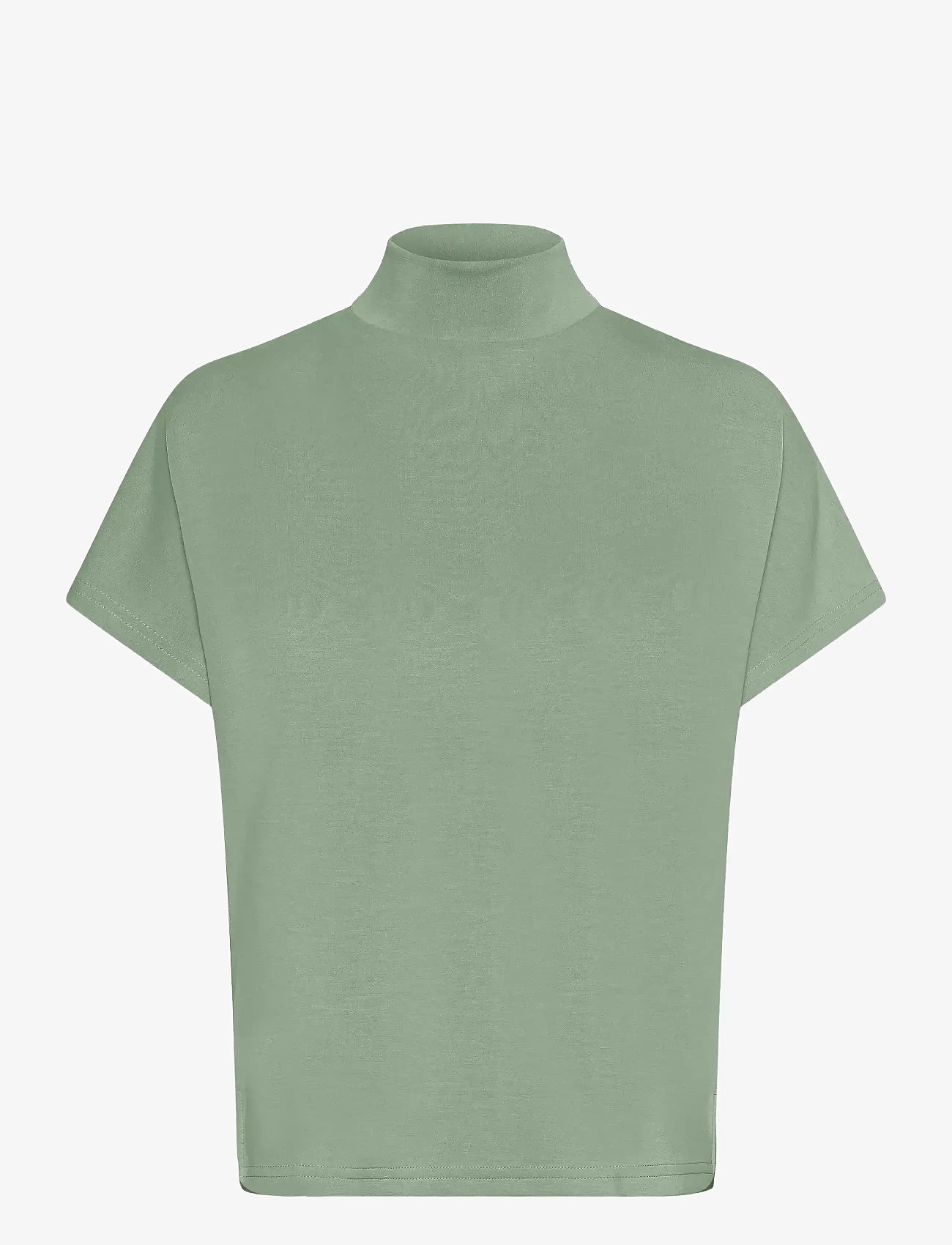 My Essential Wardrobe - MWElle Collar Blouse - kortärmade blusar - laurel wreath - 1