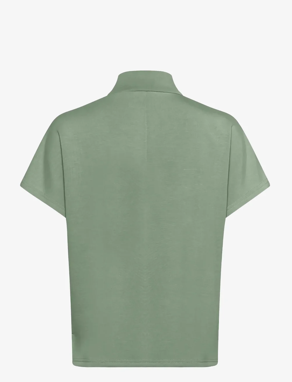 My Essential Wardrobe - MWElle Collar Blouse - kortärmade blusar - laurel wreath - 2