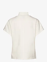 My Essential Wardrobe - MWElle Collar Blouse - kortærmede bluser - snow white - 1