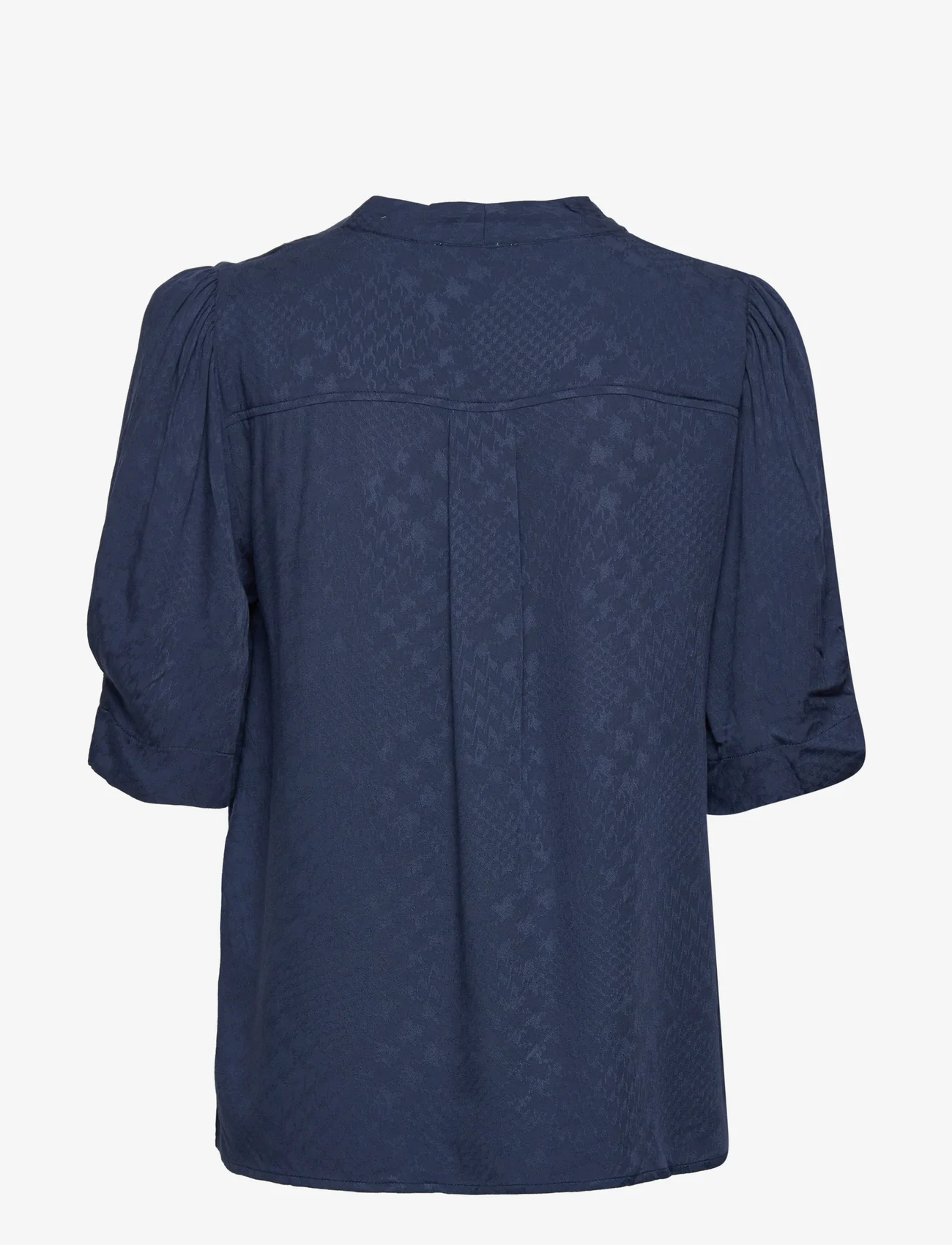 My Essential Wardrobe - MWOdis Blouse - blouses korte mouwen - dress blues - 1