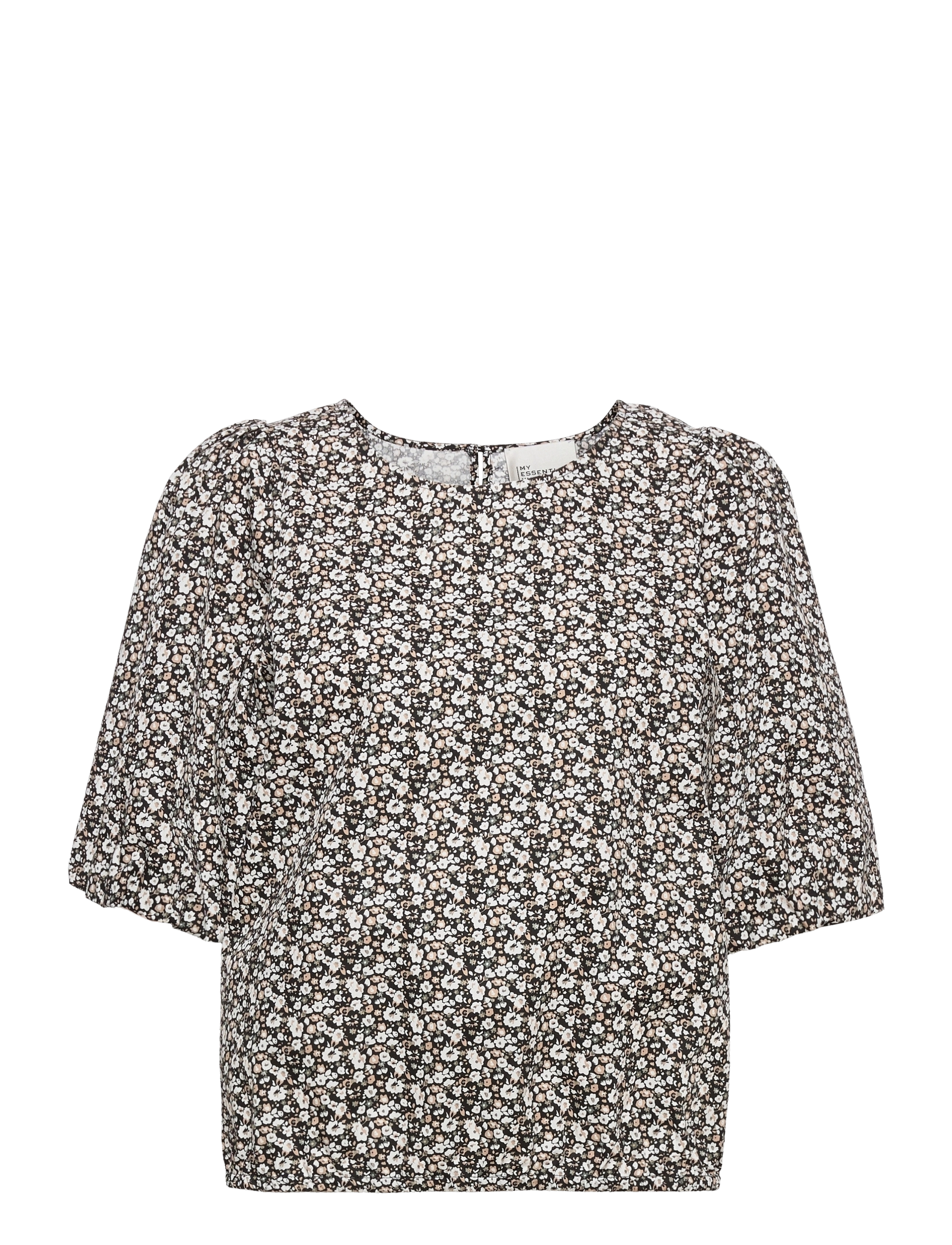 My Essential Wardrobe MWMalia Blouse - Bluser - BLACK FLOWER PRINT / black