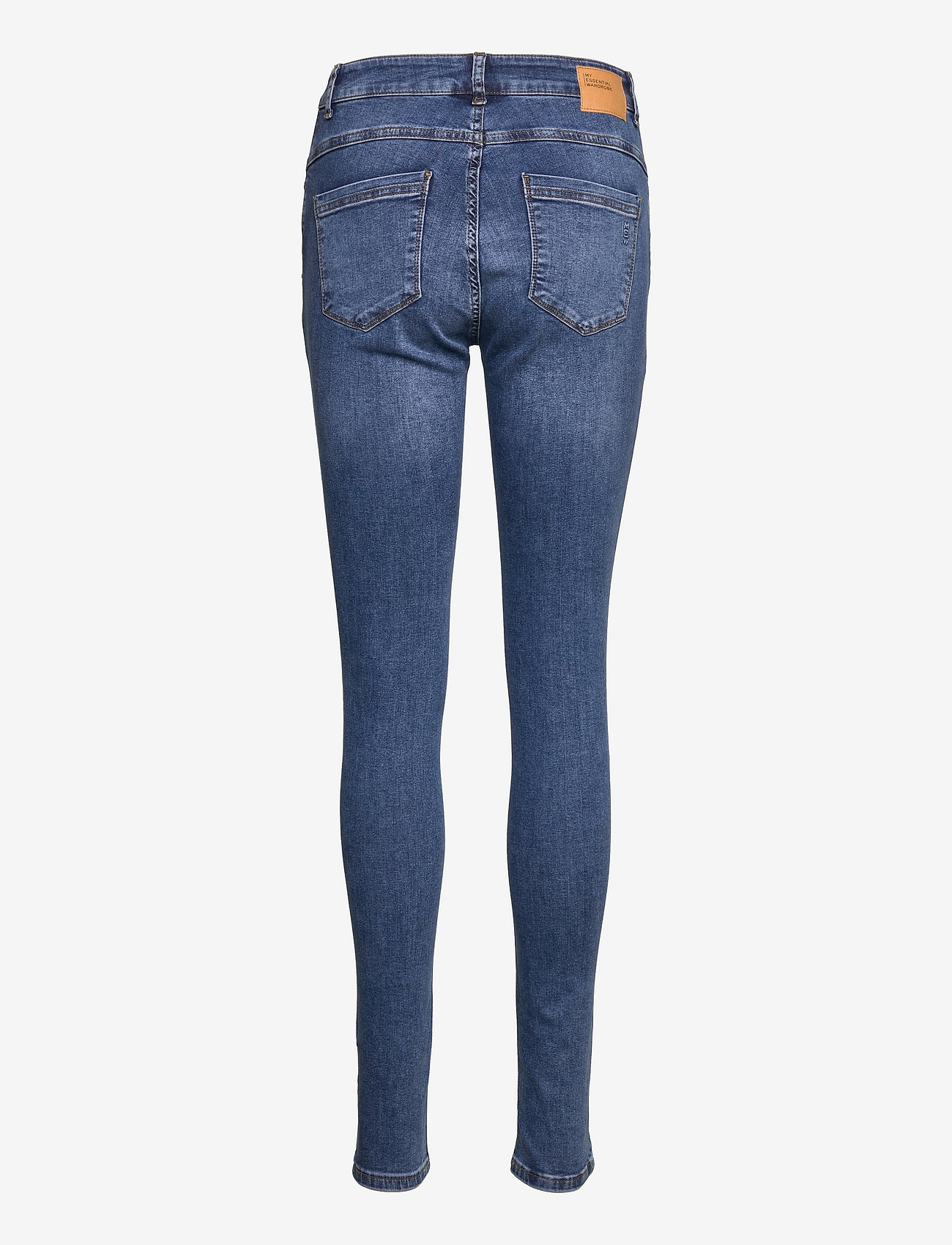 My Essential Wardrobe - 39 THE CELINA 101 HIGH SLIM Y - slim jeans - medium blue random wash - 1