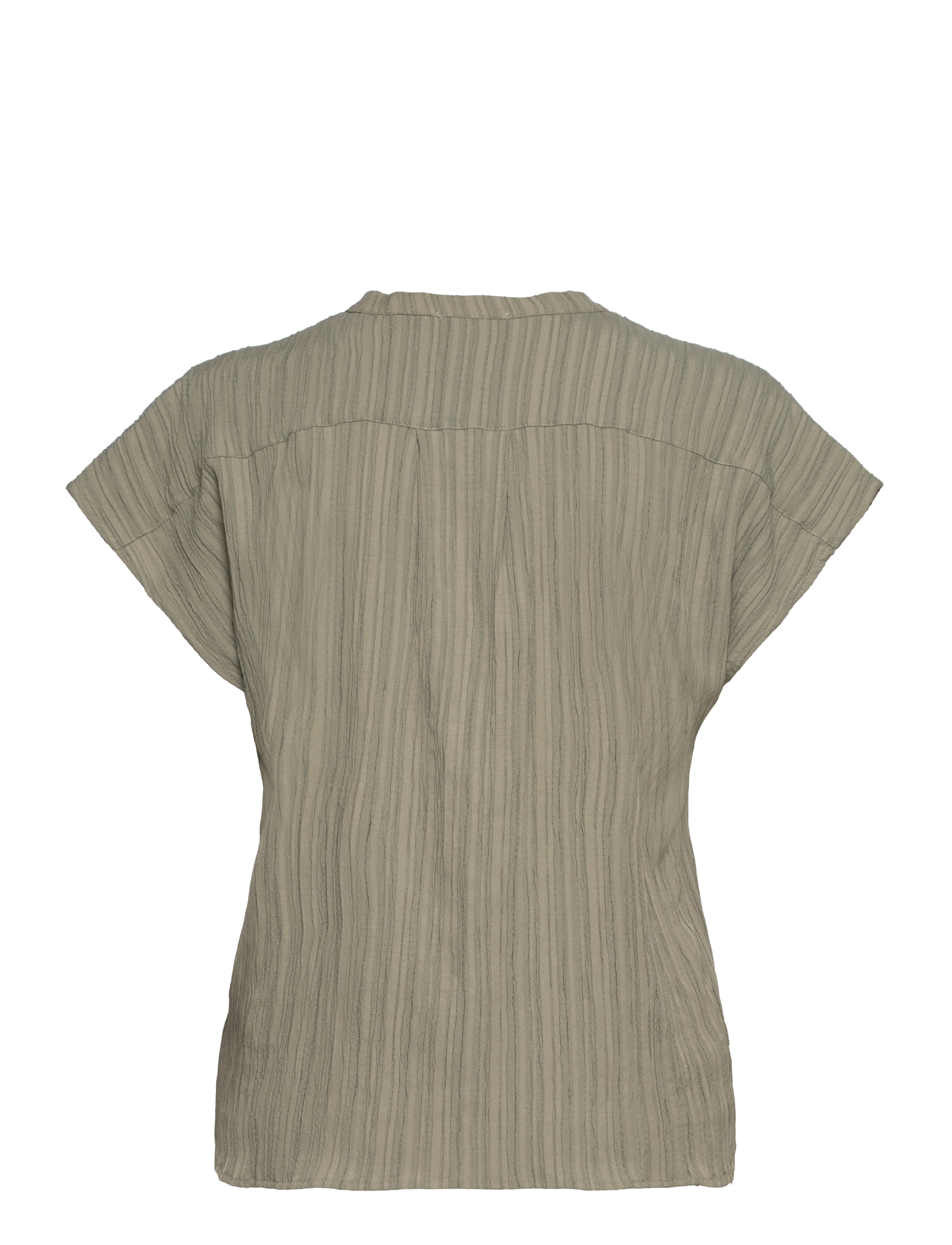 My Essential Wardrobe - MollyMW Felicia SS Shirt - vetiver olive - 2