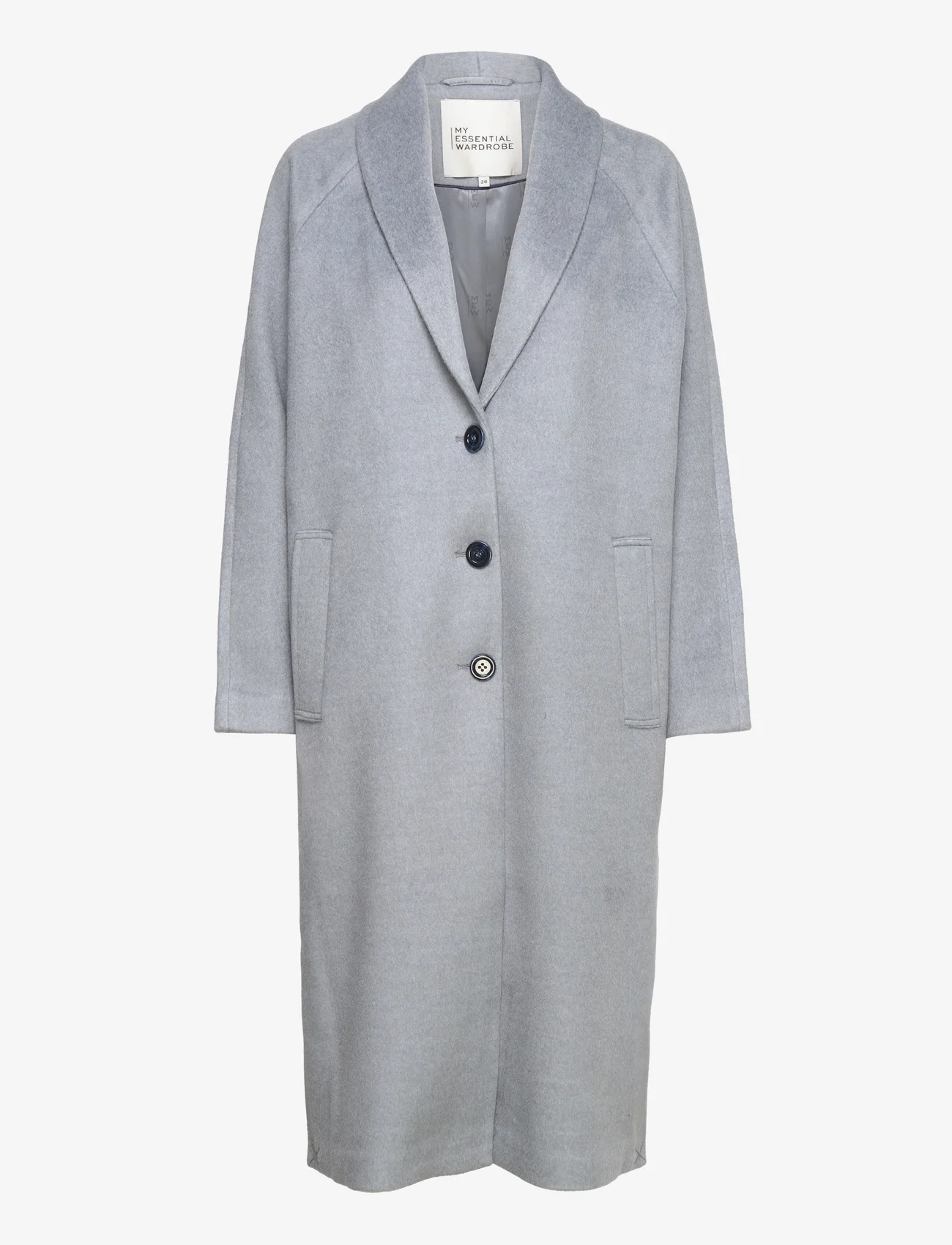 My Essential Wardrobe - ClaraMW Coat - winter coats - blue mirage - 0