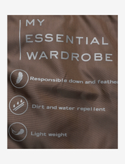 My Essential Wardrobe - DinaMW Luna Long Down Jacket - winterjacken - dull delicioso brown - 5