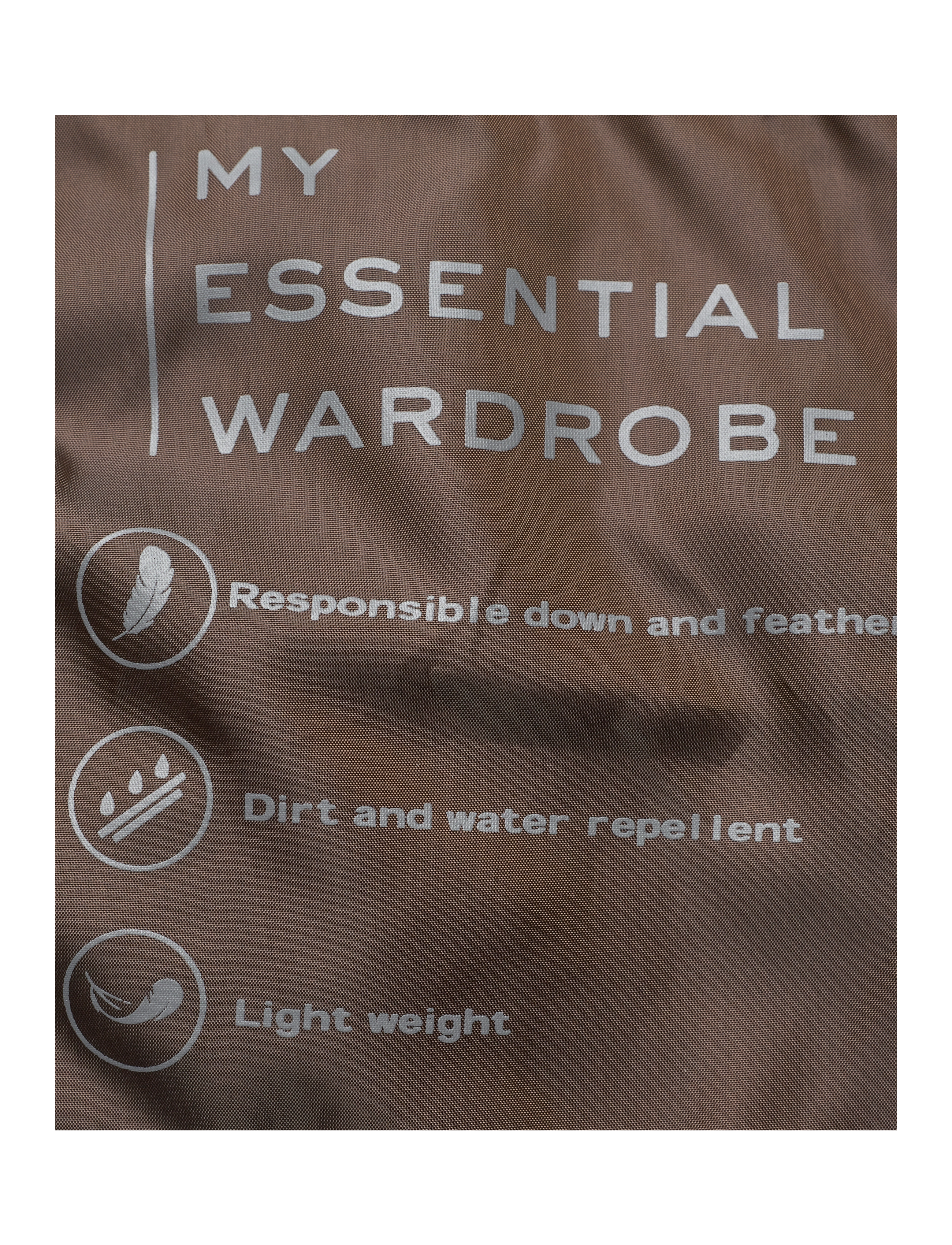 My Essential Wardrobe - DinaMW Luna Long Down Jacket - dull delicioso brown - 5