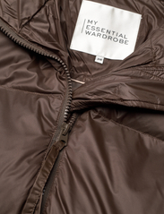 My Essential Wardrobe - DinaMW Luna Long Down Jacket - winterjacken - dull delicioso brown - 6