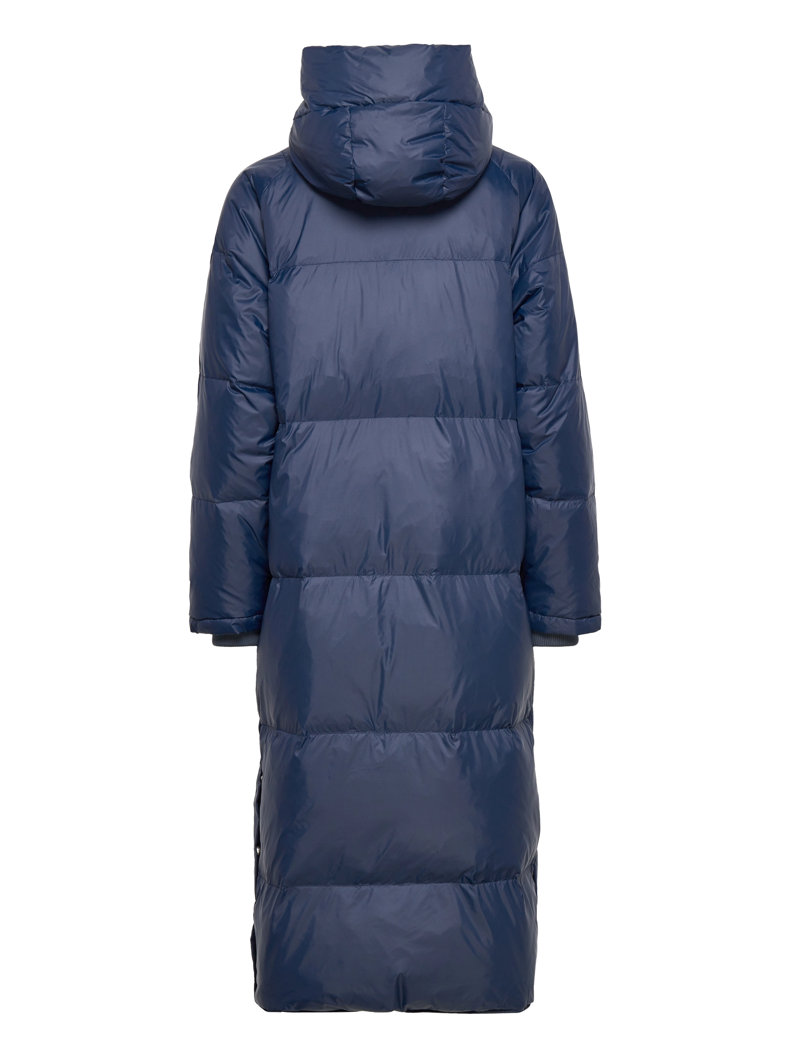 My Essential Wardrobe - DinaMW Luna Long Down Jacket - total eclipse shine - 1