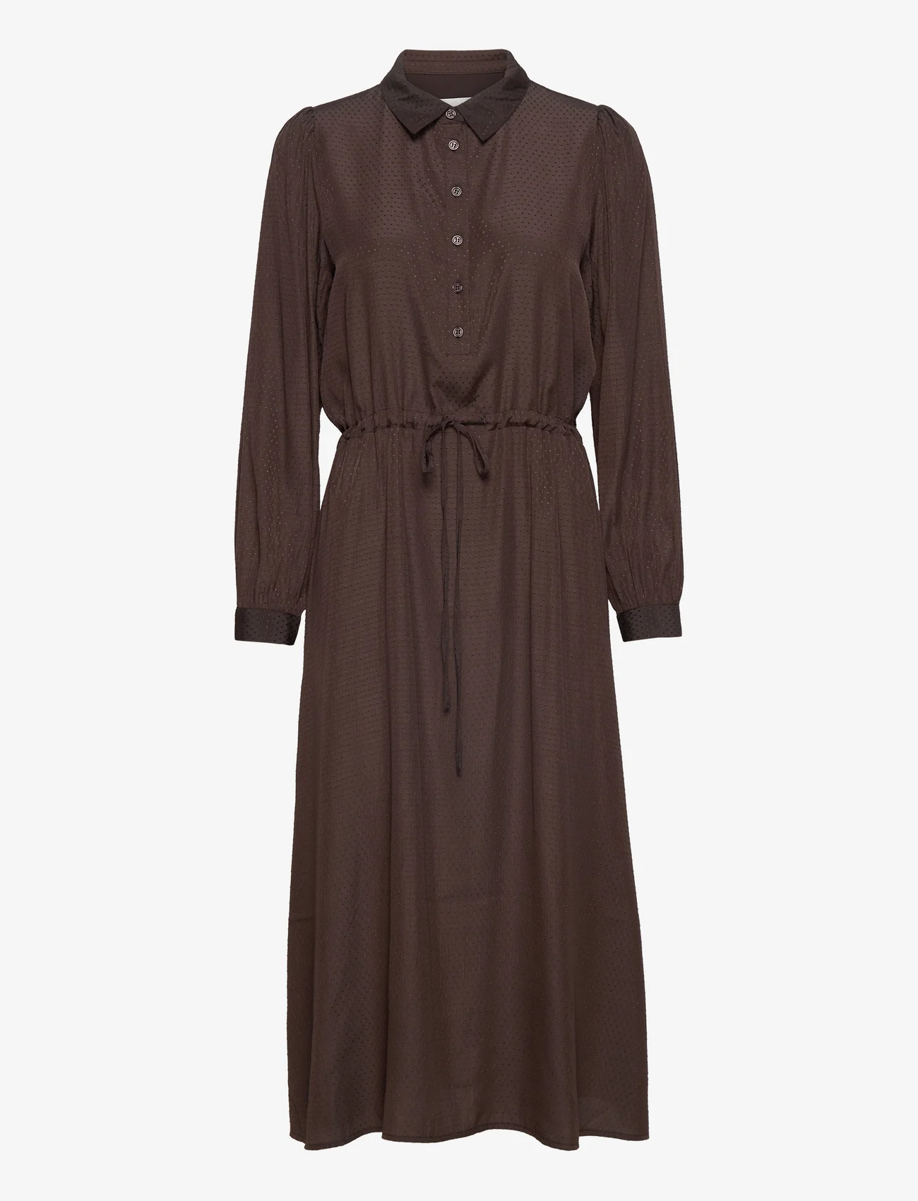 My Essential Wardrobe - EmmaMW Long Dress - overhemdjurken - delicioso - 0