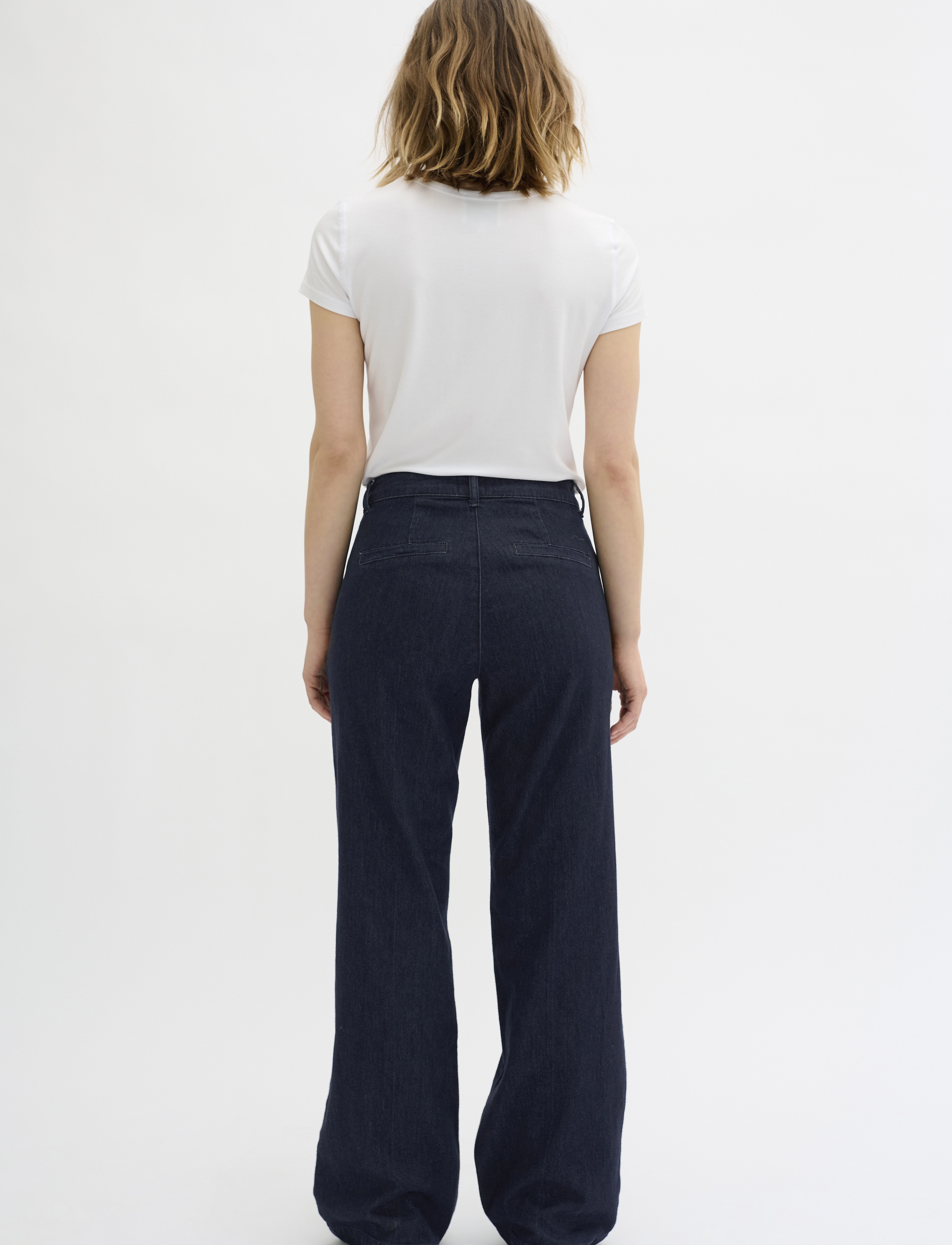 My Essential Wardrobe - LaraMW Pant 115 - dark blue un-wash - 4