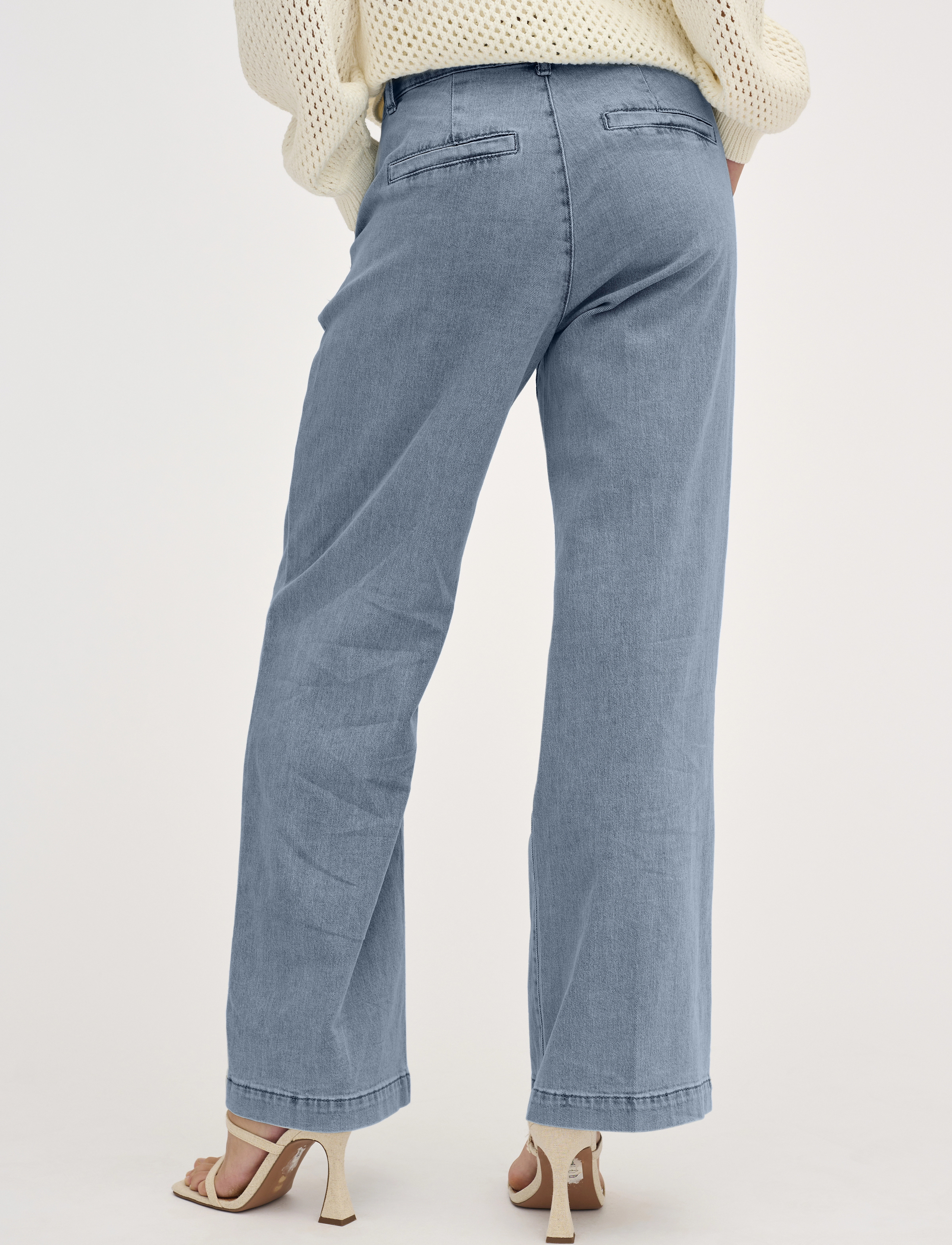 My Essential Wardrobe - LaraMW Pant 115 - light blue wash - 5