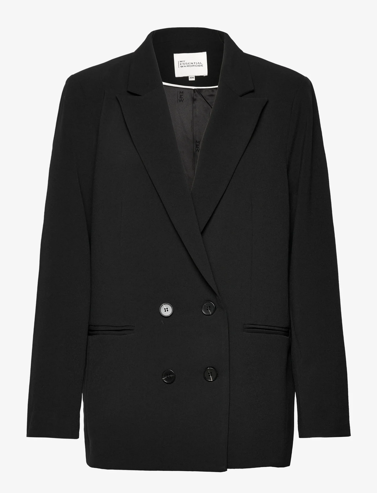 My Essential Wardrobe - 27 THE TAILORED BLAZER - festklær til outlet-priser - black - 0