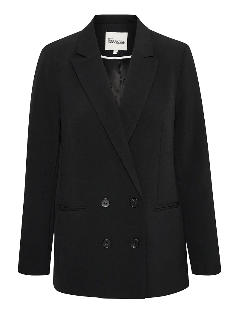 My Essential Wardrobe - 27 THE TAILORED BLAZER - dubbelknäppta kavajer - black - 1