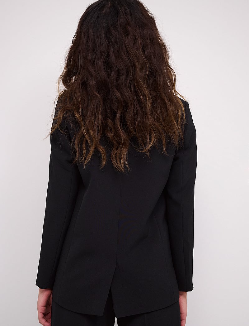 My Essential Wardrobe - 27 THE TAILORED BLAZER - dubbelknäppta kavajer - black - 5