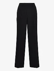 My Essential Wardrobe - 29 THE TAILORED PANT - dalykinio stiliaus kelnės - black - 0