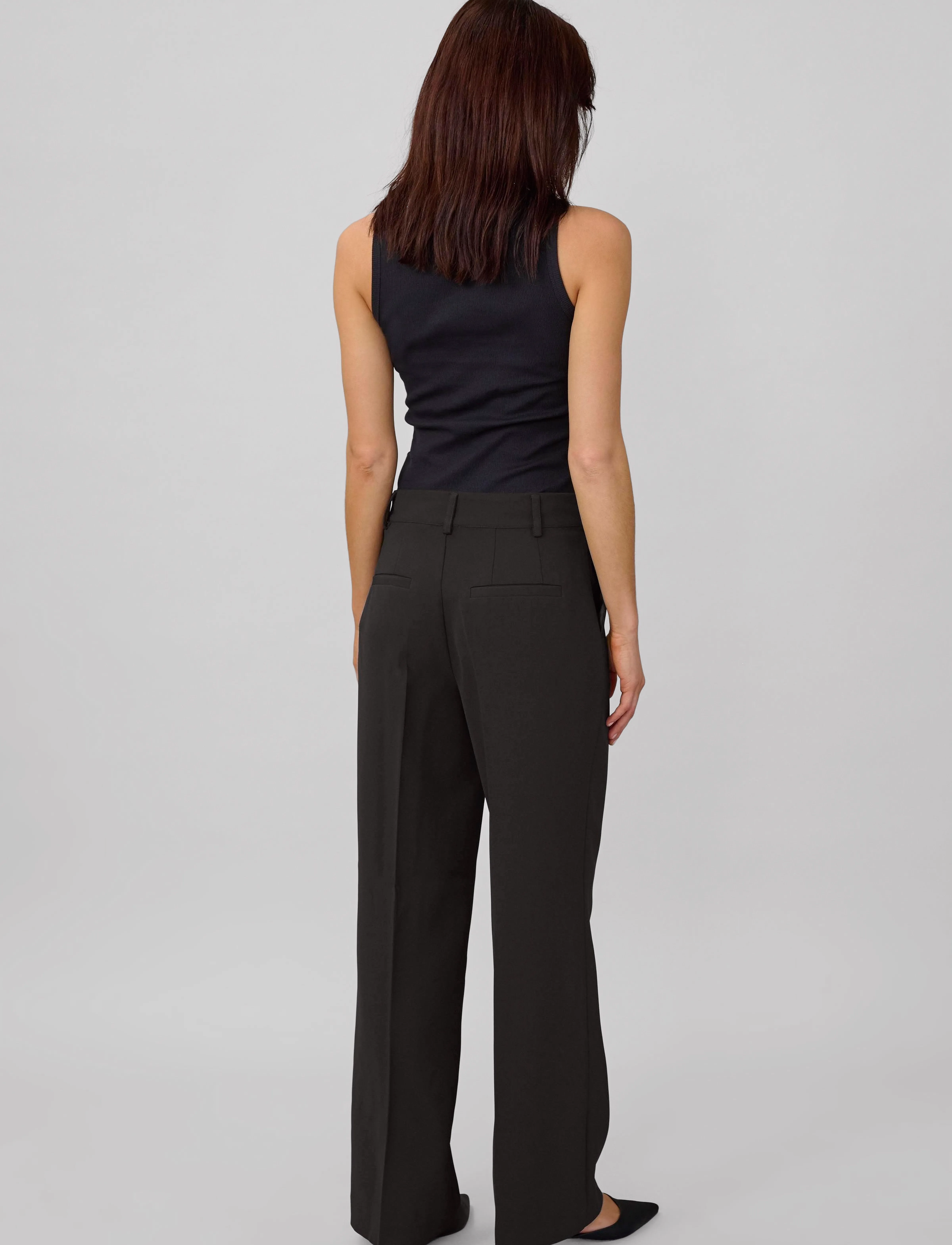 My Essential Wardrobe - 29 THE TAILORED PANT - black - 4