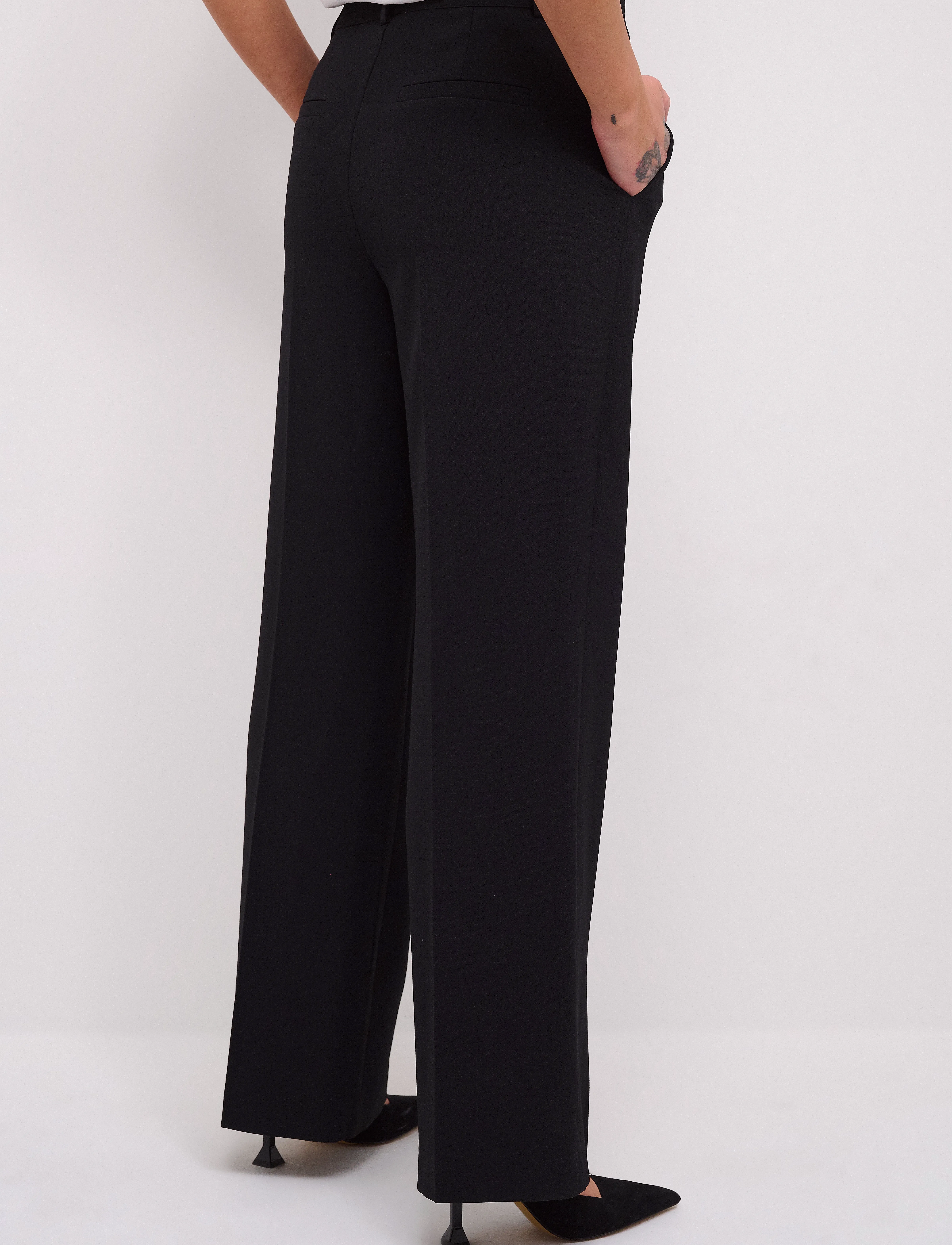 My Essential Wardrobe - 29 THE TAILORED PANT - black - 5