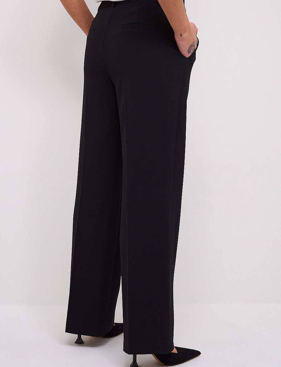 My Essential Wardrobe - 29 THE TAILORED PANT - lietišķā stila bikses - black - 5