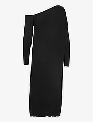 My Essential Wardrobe - LolaMW Cut Out Knit Dress - strickkleider - black - 1