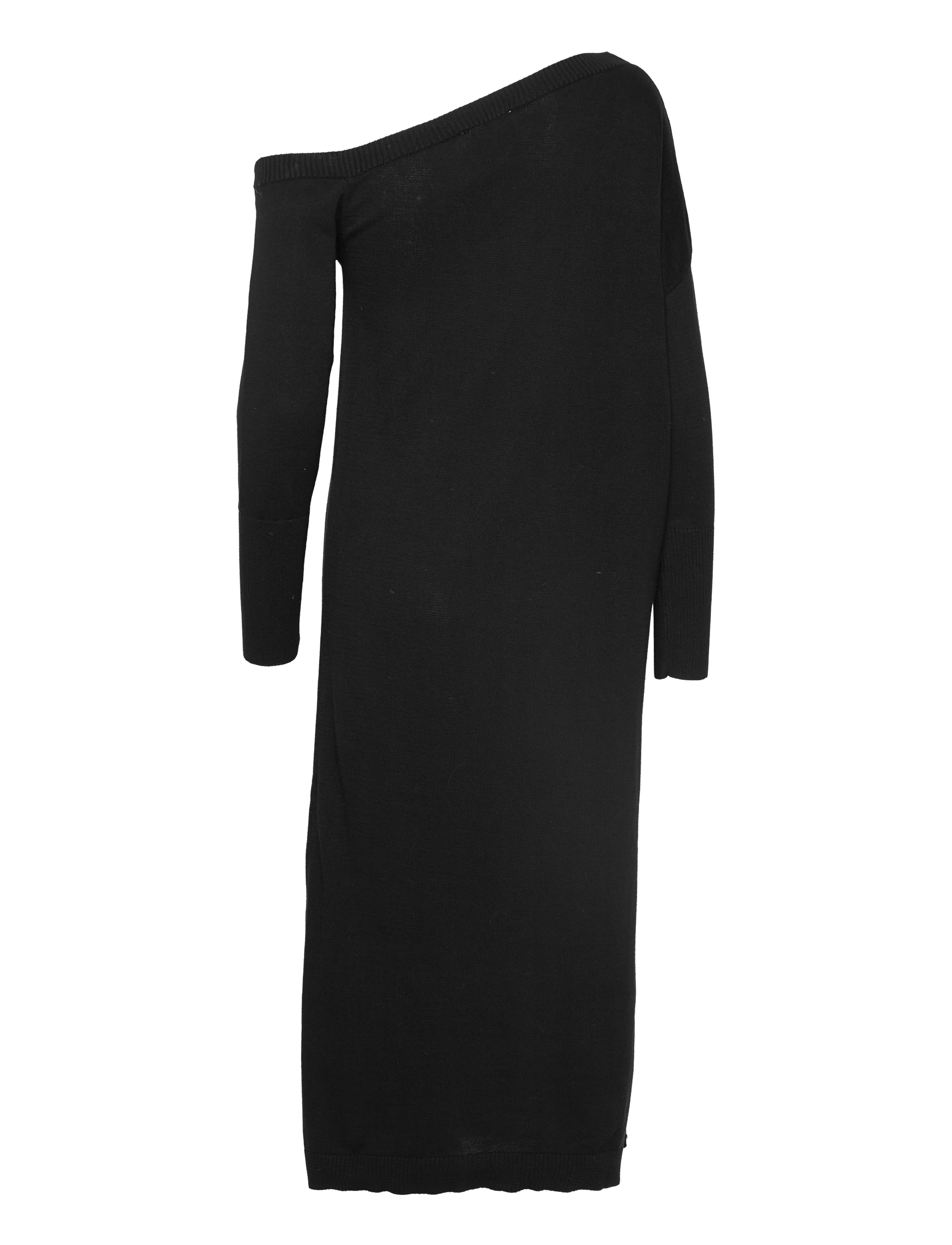My Essential Wardrobe - LolaMW Cut Out Knit Dress - black - 1