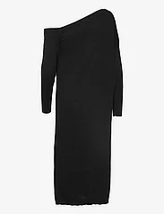 My Essential Wardrobe - LolaMW Cut Out Knit Dress - knitted dresses - black - 2