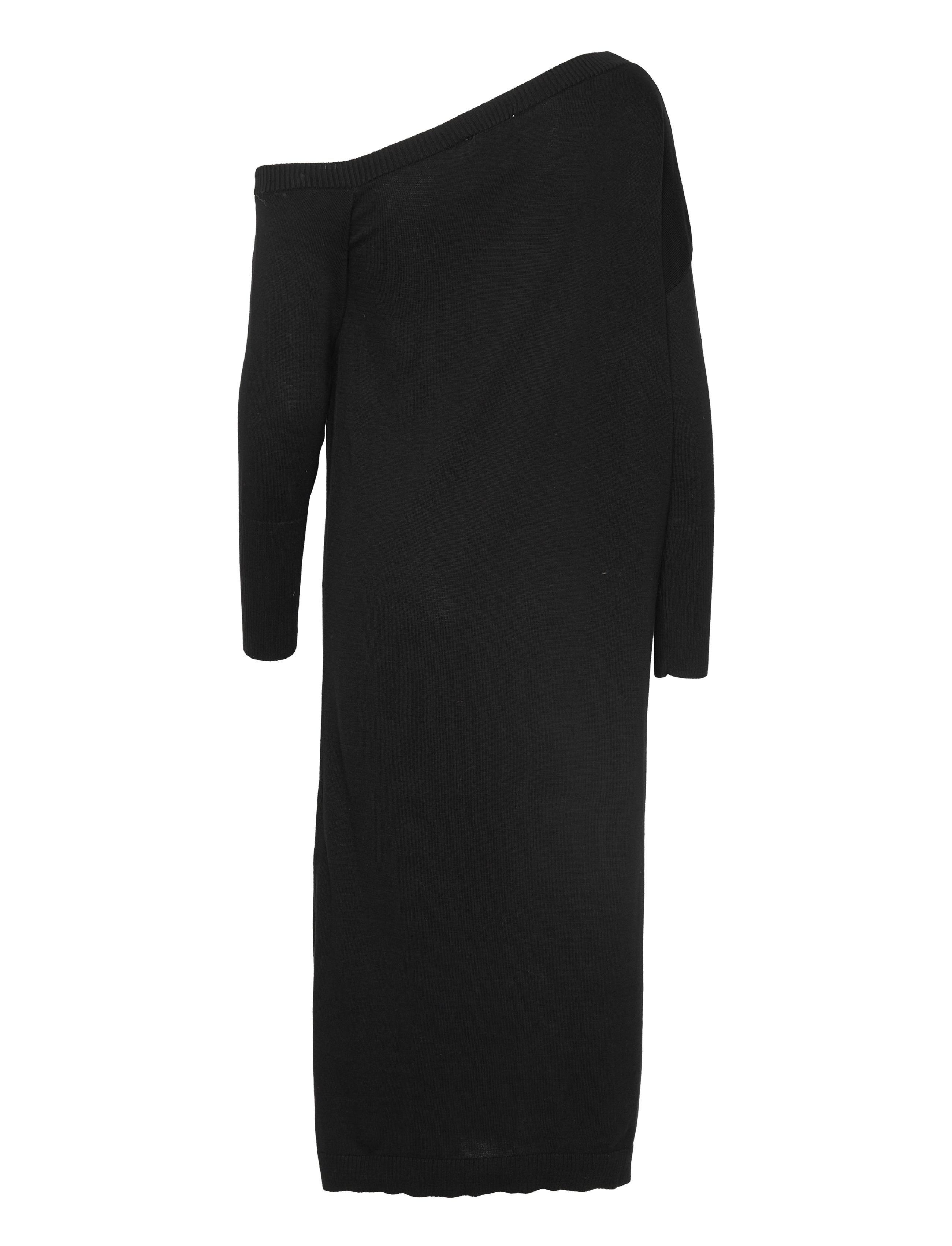 My Essential Wardrobe - LolaMW Cut Out Knit Dress - black - 2