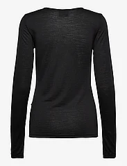 My Essential Wardrobe - 10 THE ONECK LONG SLEEVE - t-shirts & topper - black - 1