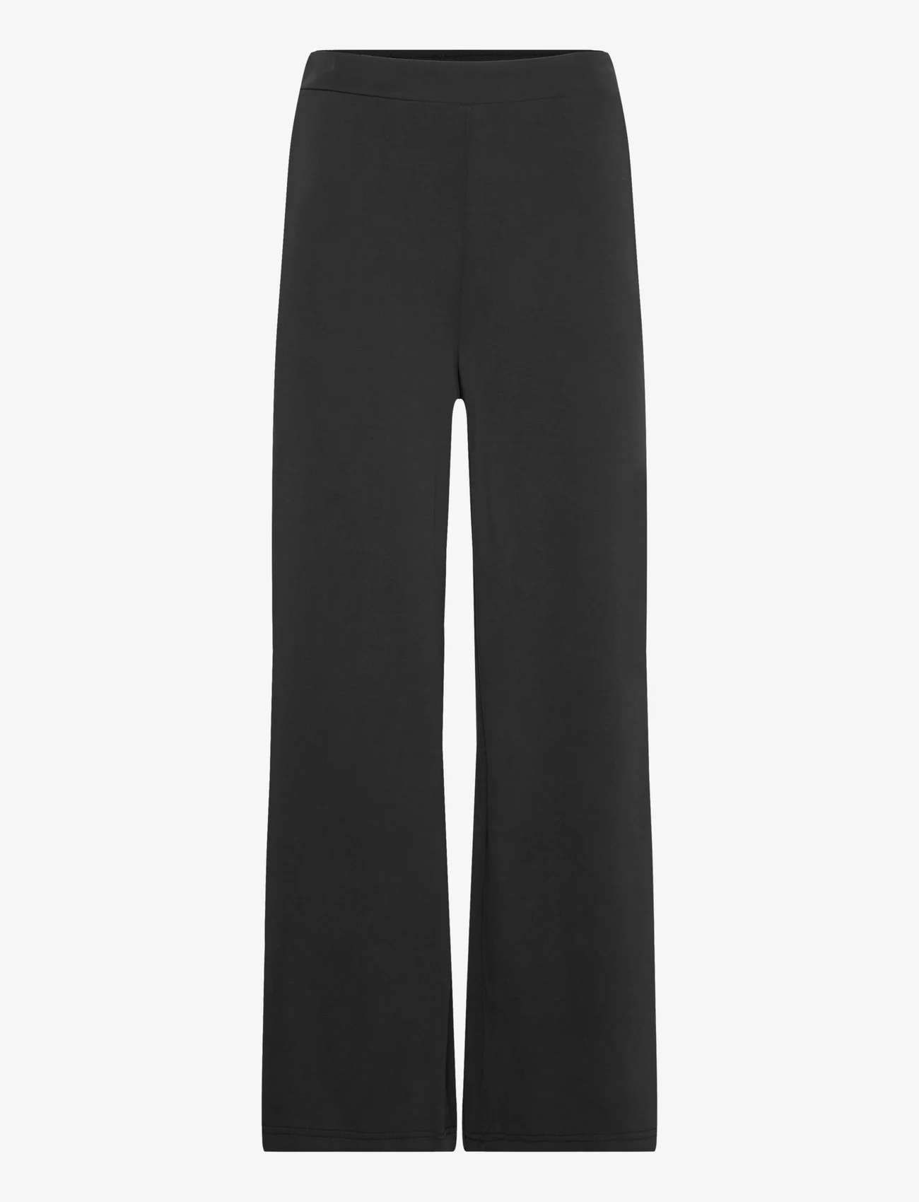 My Essential Wardrobe - ElleMW Pant - broeken med straight ben - black - 0