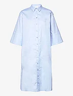 MinnaMW Long Shirt Dress - DELLA ROBBIA BLUE