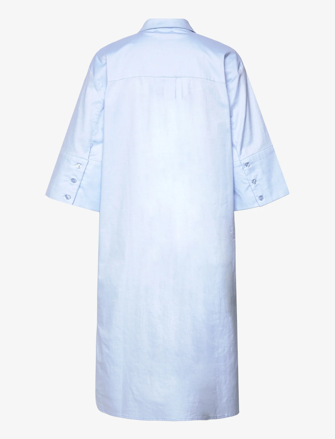 My Essential Wardrobe - MinnaMW Long Shirt Dress - della robbia blue - 1